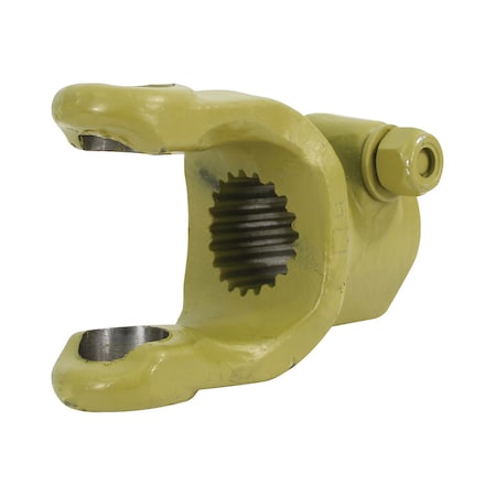 A & I Products Implement Yoke, Splined 1 3/4" - 20 Spline w/ Tapered Pin 5" x4" x3" A-BP509063854-A